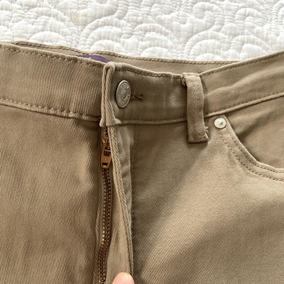 Gloria Vanderbilt Classic High Waist Jeans Tan Size 10 - Picture 6 of 11